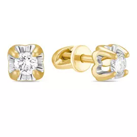 Серьги из золота E01-D-SOL28-020-G2