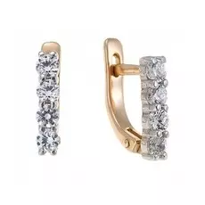 Серьги из золота E01-Z-Z-EMS-15