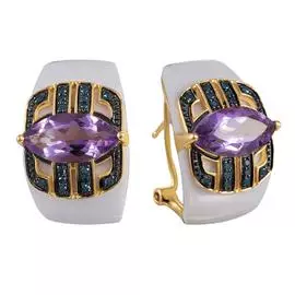 Серьги из золота E23720C_DL_AG_PAM_YG