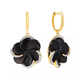 Серьги из золота E25265_OX_YG