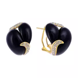 Серьги из золота E27328C_SR_OX_YG