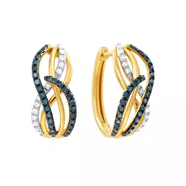 Серьги из золота E28654B_DL_YG