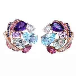 Серьги из золота E28681C_SM_MC_PINK