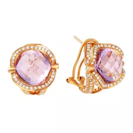 Серьги из золота E31570A0_SR_AM_PINK