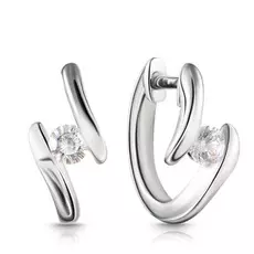 Серьги из золота E400149DIA001