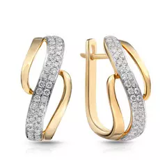 Серьги из золота E400159DIA001