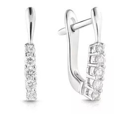 Серьги из золота E400380DIA001