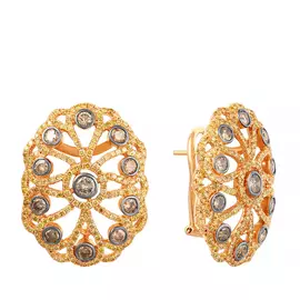 Серьги из золота E800416DIF002_SR_DN__PINK