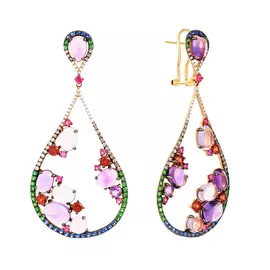 Серьги из золота EE00300DMCS4R1_SR_DN_PINK