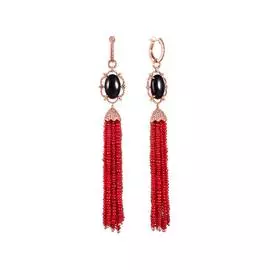 Серьги из золота EE00432_SR_RO_OX_PINK