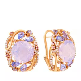 Серьги из золота ER-32990_SR_PS_LAAM__PINK