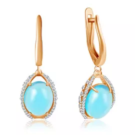 Серьги из золота Ф7157-02-6747