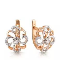 Серьги из золота Ф7157-02-6751