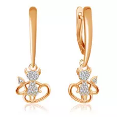 Серьги из золота Ф7157-02-6811