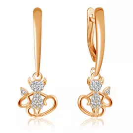 Серьги из золота Ф7157-02-6811