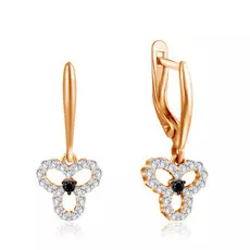 Серьги из золота Ф7157-2-3019