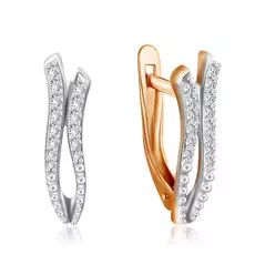 Серьги из золота Ф7157-2-6086