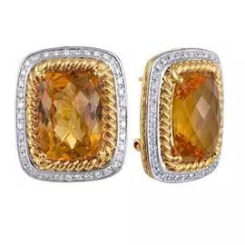 Серьги из золота H748CTC4YT_CT_YG