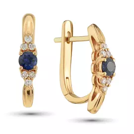 Серьги из золота HXE001181