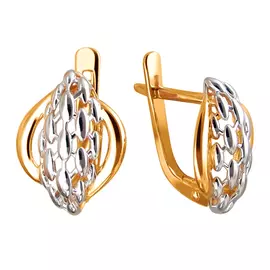 Серьги из золота Э2972-01С0111519Р
