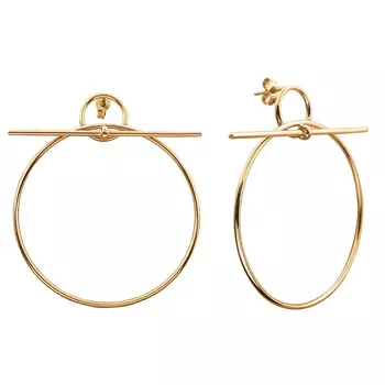 Серьги из золота Э2972-01С0112607