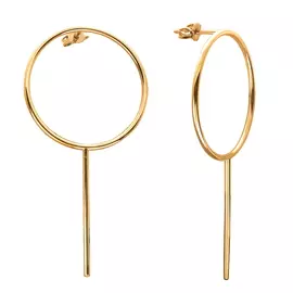 Серьги из золота Э2972-01С0112610