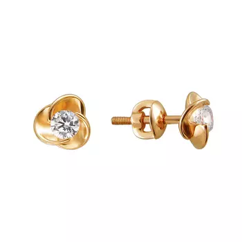 Серьги из золота Э2972-01С1111472