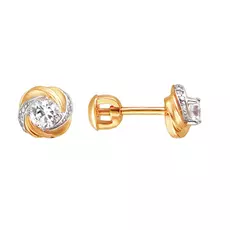 Серьги из золота Э2972-01С1111473Р