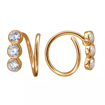 Серьги из золота Э2972-01С1112591