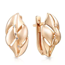 Серьги из золота Э2972-01С1113244