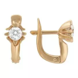 Серьги из золота Э2972-01С115125