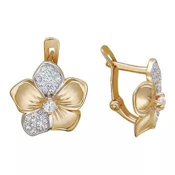 Серьги из золота Э2972-01С115776