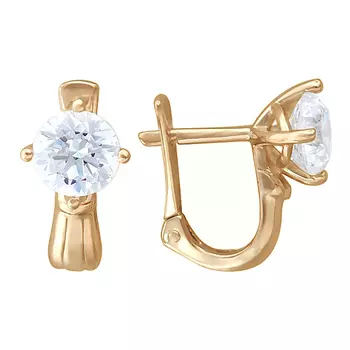 Серьги из золота Э2972-01С116363