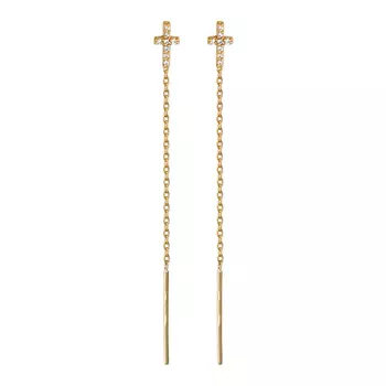 Серьги из золота Э2972-01С116483