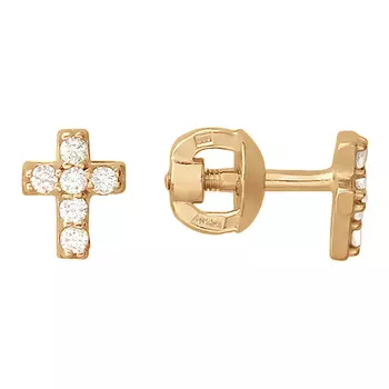 Серьги из золота Э2972-01С116484