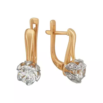 Серьги из золота Э2972-01С119289