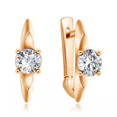 Серьги из золота Э2972-01С119295