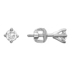 Серьги из золота Э2972-01С124137