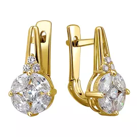 Серьги из золота Э2972-01С1312059