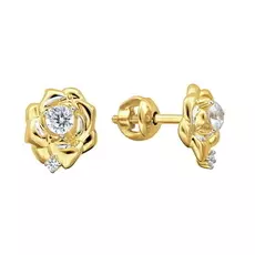 Серьги из золота Э2972-01С1312230Р
