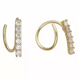 Серьги-роллы с фианитами Э2972-01С1312592