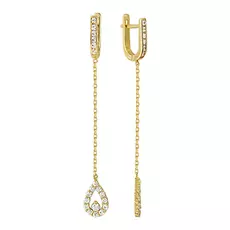 Серьги из золота Э2972-01С135656