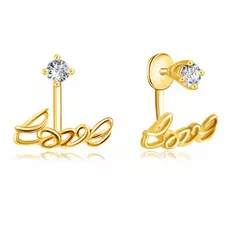 Серьги из золота Э2972-01С138141