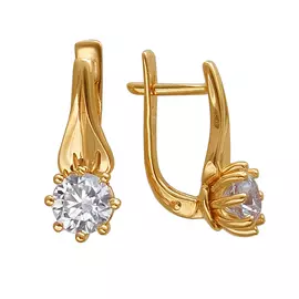 Серьги из золота Э2972-01С138524