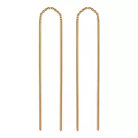 Серьги-продевки из золота Э2972-01С714776