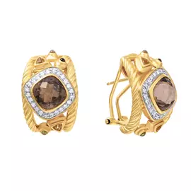 Серьги из золота K916STC4YG_MC_YG
