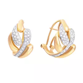 Серьги из золота KF0164CE_D_YG