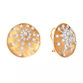 Серьги из золота L295DWC4SG_YG