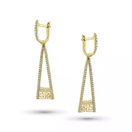 Серьги из золота ME006599