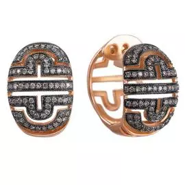 Серьги из золота ME33553-BR-RG_SR_DN_PINK